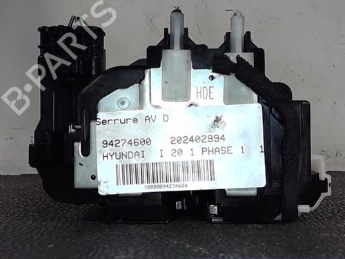 Front right lock HYUNDAI i20 I (PB, PBT)  | BP24302620C97 