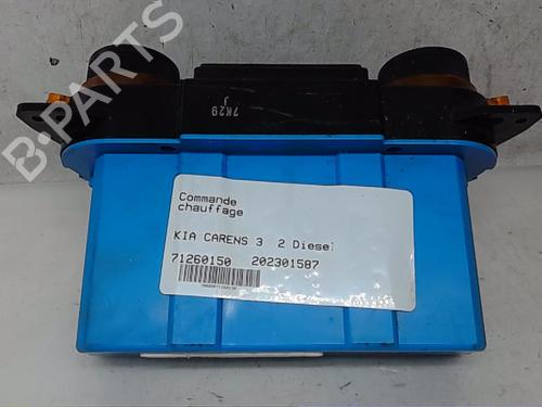 Climate control KIA CARENS III MPV (UN) 2.0 CRDi 140 | BP13825718I5 