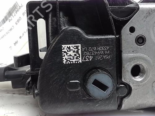 Rear left lock DS DS 3 / DS 3 CROSSBACK (UR_, UC_, UJ_) 1.2 PureTech 130 (URHNSS) | BP13827511C100 