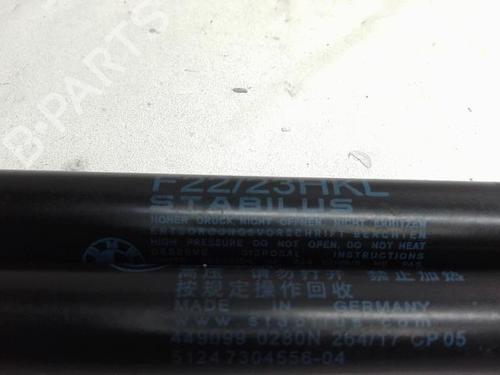 Used Tailgate lift support BMW 2 Coupe (F22, F87) M2 (370 hp) 16028789