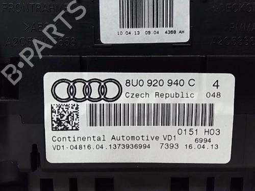 Instrument cluster AUDI Q3 (8UB, 8UG) 2.0 TDI quattro | BP21060315C47 