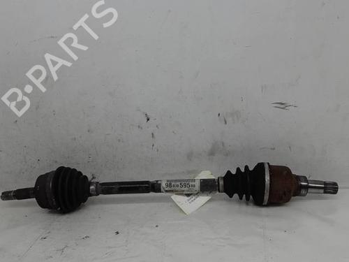 Used Left front driveshaft PEUGEOT 208 I (CA_, CC_) 1.4 HDi (68 hp) 16341112