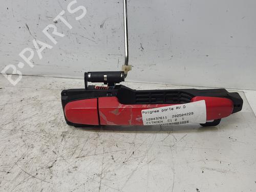 Used Front right exterior door handle Front right exterior door handle CITROËN C1 II (PA_, PS_) 1.0 VTi 68 (69 hp) 35970290 35970290