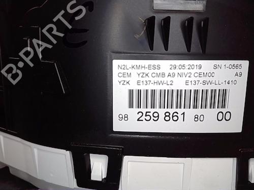 Instrument cluster PEUGEOT 208 I (CA_, CC_) 1.2 VTi 68 / PureTech 68 | BP13861638C47 