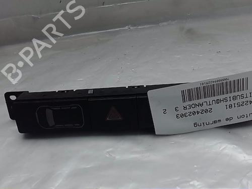Used Warning switch MITSUBISHI OUTLANDER III (GG_W, GF_W, ZJ, ZL, ZK) 2.0 Hybrid 4WD (GG2W) (121 hp) 20508545