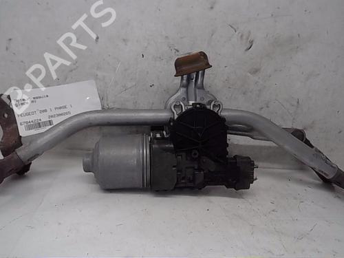 Used Front wiper motor PEUGEOT 208 I (CA_, CC_) 1.6 HDi (92 hp) 13833895