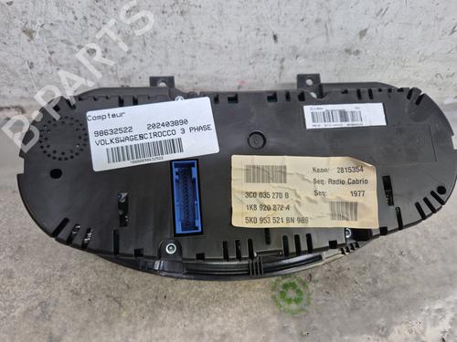 Instrument cluster VW SCIROCCO III (137, 138) 2.0 TDI | BP29621185C47 