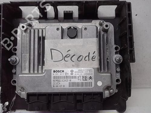 Engine control unit (ECU) CITROËN C3 Picasso (SH_)  | BP13835173M57 