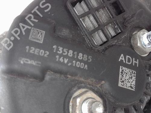Used Alternator OPEL ASTRA J (P10) [2009-2016]  16128035