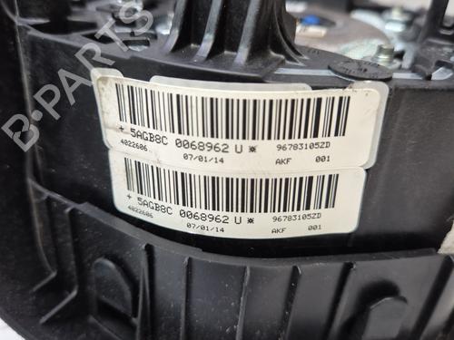Driver airbag PEUGEOT 308 II (LB_, LP_, LW_, LH_, L3_) 1.6 HDi / BlueHDi 115 | BP25606302C9 