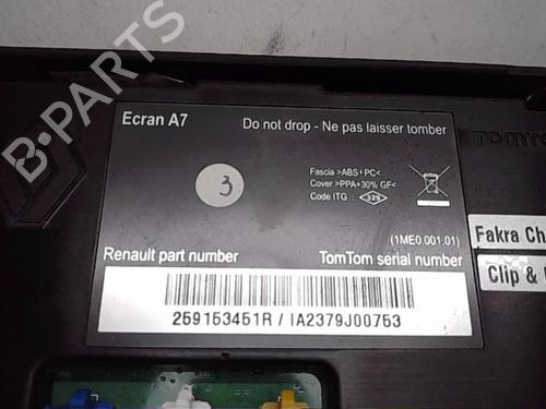 Used Display monitor RENAULT MEGANE III Hatchback (BZ0/1_, B3_) [2008-2025]  13841518