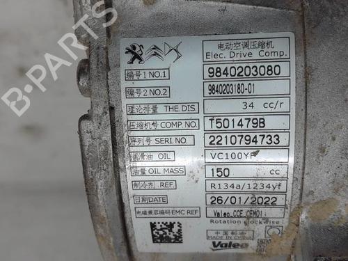 AC compressor CITROËN C5 AIRCROSS (A_) 1.6 Hybrid 225 (A45GFR) | BP15774556M34 