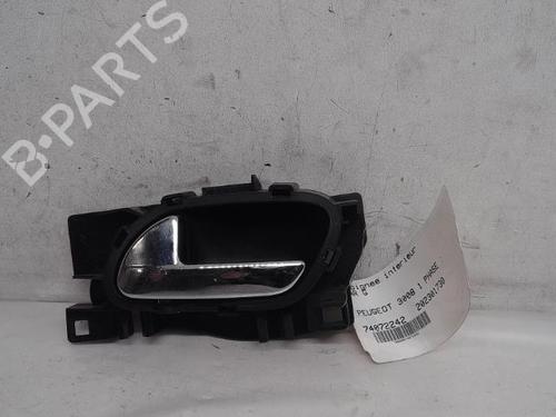 Rear left interior door handle PEUGEOT 3008 I MPV (0U_) 1.6 HDi | BP15394256I15 