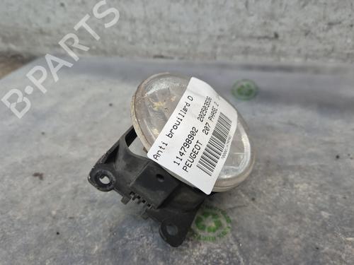 Used Right front fog light PEUGEOT 207 (WA_, WC_) [2006-2015]  30163887