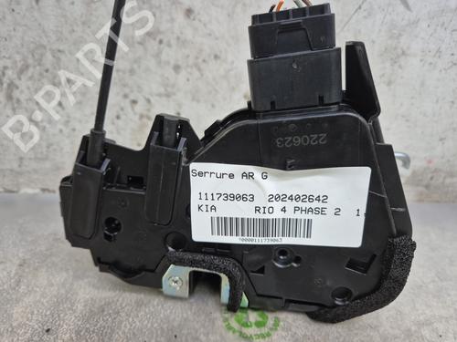 Used Rear left lock KIA RIO IV (YB, SC, FB) 1.2 CVVT (84 hp) 28800862