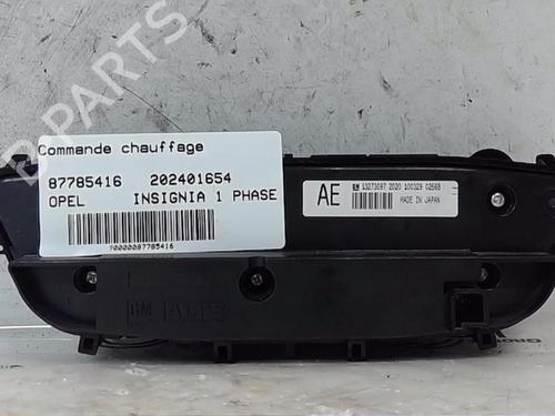 Climate control OPEL INSIGNIA A (G09)  | BP18270697I5 