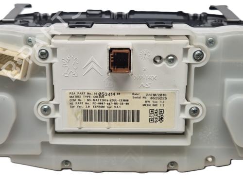 Instrument cluster PEUGEOT 2008 I (CU_) 1.6 HDi | BP33210416C47 - Image 5