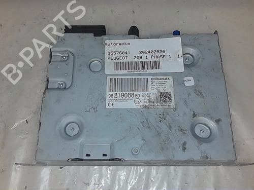 Radio PEUGEOT 208 I (CA_, CC_) 1.2 VTI 82 | BP21815256E6 