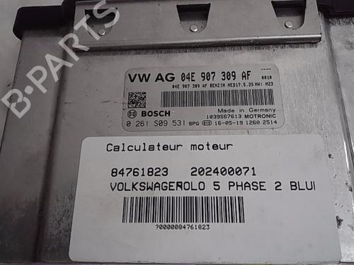 Engine control unit (ECU) VW POLO V (6R1, 6C1) 1.2 TSI 16V | BP17306684M57 