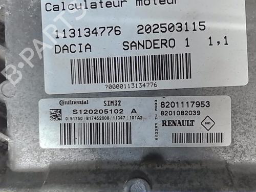 Engine control unit (ECU) DACIA SANDERO  | BP30092238M57 