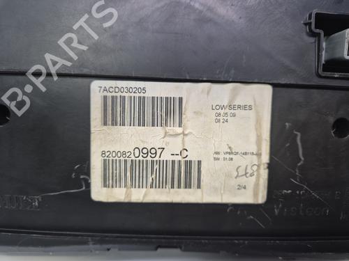 Instrument cluster RENAULT CLIO III (BR0/1, CR0/1) 1.5 dCi (C/BR0G, C/BR1G) | BP31324536C47