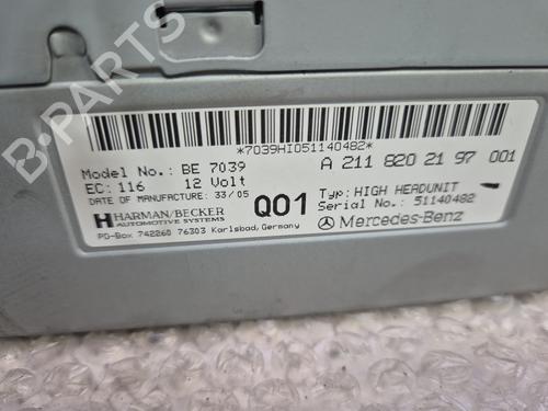 Radio MERCEDES-BENZ E-CLASS (W211) E 280 CDI (211.020) | BP25886015E6 