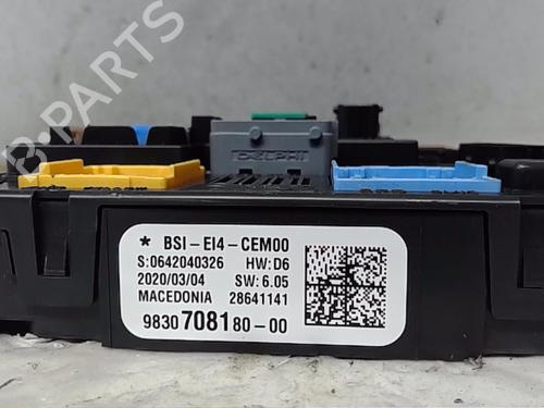 Fuse box PEUGEOT 208 II (UB_, UP_, UW_, UJ_) 1.2 PureTech 100 | BP19281544E1