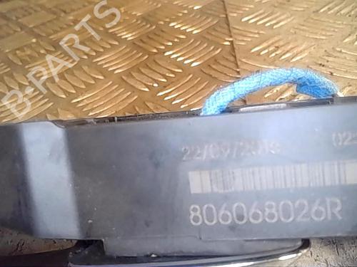 Front right exterior door handle RENAULT SCÉNIC IV (J9_) 1.5 dCi 110 Hybrid Assist (J9AE) 806064489R