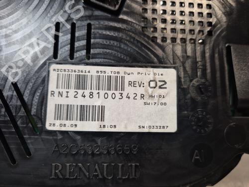 Instrument cluster RENAULT MEGANE III Grandtour (KZ0/1) 1.9 dCi (KZ0J, KZ0N, KZ1S) | BP29550455C47 