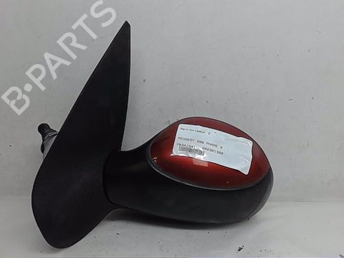 Used Left mirror PEUGEOT 206 Hatchback (2A/C) [1998-2012]  13828996
