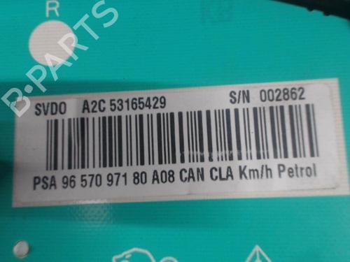 Used Instrument cluster PEUGEOT 1007 (KM_) 1.4 (75 hp) 13869240
