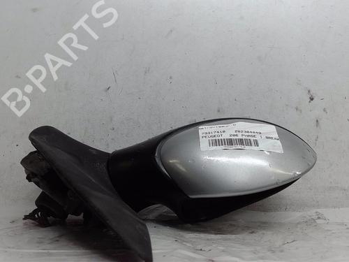 Used Right mirror PEUGEOT 206 SW (2E/K) 2.0 HDi (90 hp) 16341240
