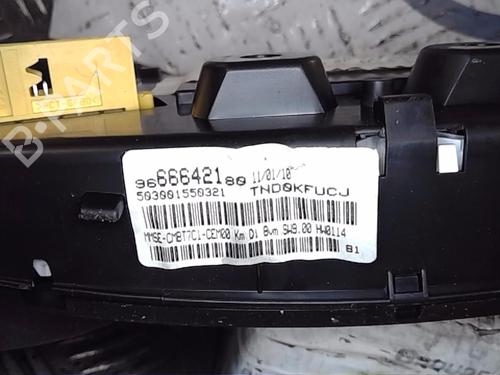 Used Instrument cluster PEUGEOT 308 I (4A_, 4C_) 1.6 HDi (90 hp) 13852415