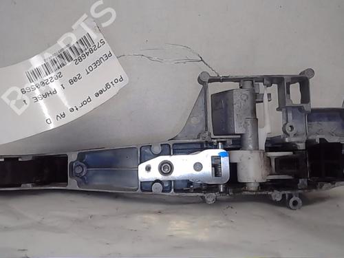 Front right exterior door handle PEUGEOT 208 I (CA_, CC_) 1.6 HDi | BP13848212C129 