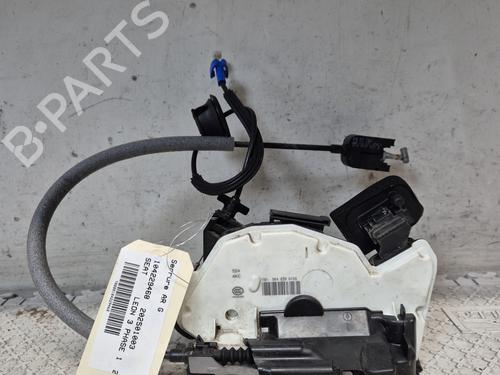 Used Rear left lock SEAT LEON (5F1) 2.0 Cupra (280 hp) 24942960