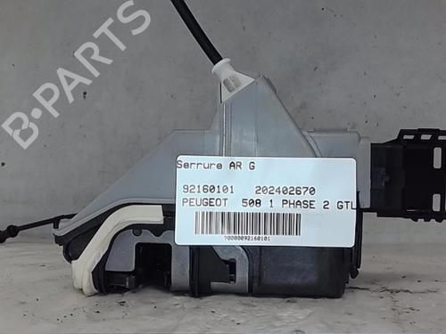 Rear left lock PEUGEOT 508 I (8D_)  | BP19689282C100 