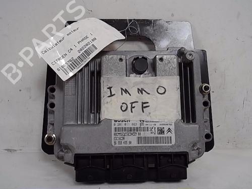 Used Engine control unit (ECU) CITROËN C4 I (LC_) 1.6 HDi (90 hp) 13843053