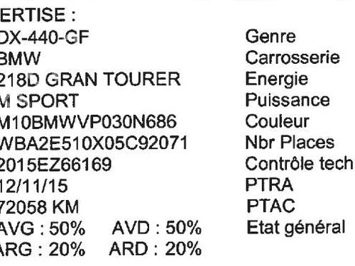 Electronic sensor BMW 2 Gran Tourer (F46)  | BP16696369M84 