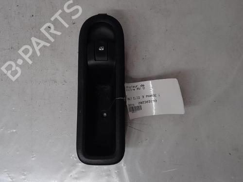 Used Right front window switch RENAULT CLIO III Grandtour (KR0/1_) 1.2 16V (KR02, KR0J) (75 hp) 15635350