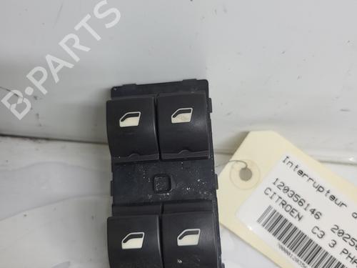 Used Left front window switch Left front window switch CITROËN C3 III (SX) 1.2 VTi 82 (82 hp) 34106041 34106041