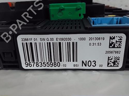 Fuse box PEUGEOT 208 I (CA_, CC_) 1.4 HDi | BP19308319E1 