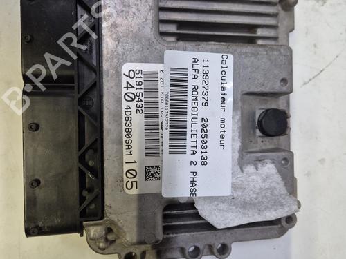 Used Engine control unit (ECU) ALFA ROMEO GIULIETTA (940_) 1.6 JTDM (940FXD1A) (105 hp) 30955338