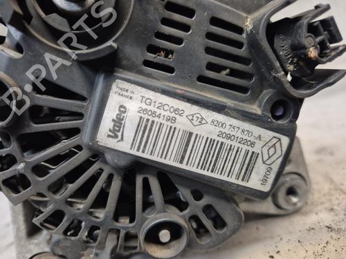 Alternator RENAULT MEGANE III Grandtour (KZ0/1) 1.9 dCi (KZ0J, KZ0N, KZ1S) | BP29550513M7 