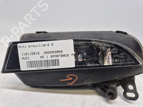 Used Left front fog light AUDI A5 Sportback (8TA) 2.0 TDI (150 hp) 31076750