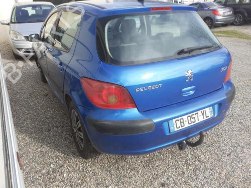 Right mirror PEUGEOT 307 (3A/C) 1.6 16V | BP13839582C27 