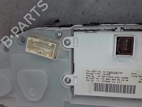Instrument cluster PEUGEOT 208 I (CA_, CC_) 1.6 VTi | BP19289317C47 