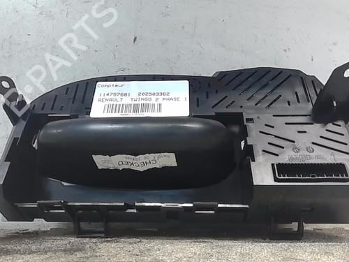 Instrument cluster RENAULT TWINGO II (CN0_) | BP30092277C47