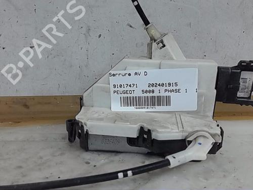 Used Front right lock PEUGEOT 5008 (0U_, 0E_) 1.6 HDi (110 hp) 19317711