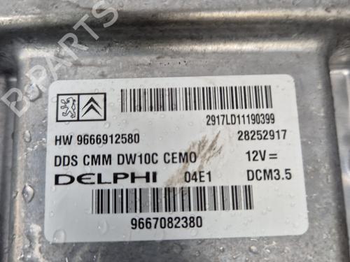 Engine control unit (ECU) CITROËN C5 III Break (RW_) 2.0 HDi | BP33211156M57 - Image 3
