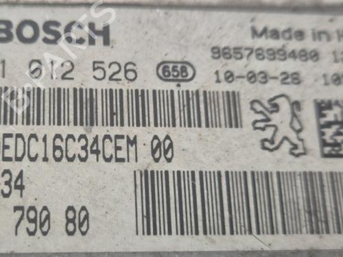 Engine control unit (ECU) PEUGEOT 206+ (2L_, 2M_) 1.4 HDi eco 70 | BP33211287M57  - Image 5